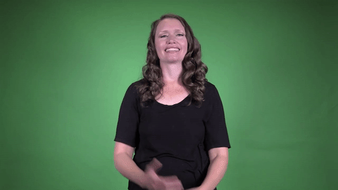 ASL sign for new — animated demonstration