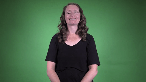ASL sign for no — animated demonstration