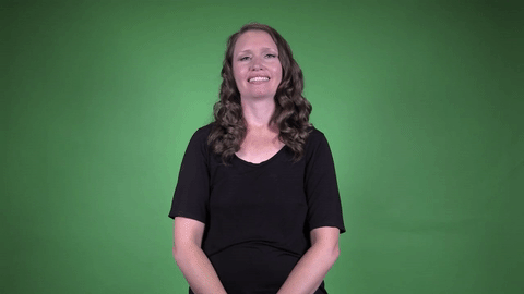 ASL sign for october — animated demonstration