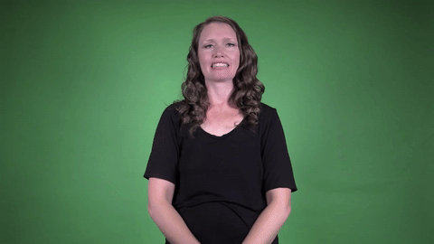 ASL sign for pencil — animated demonstration