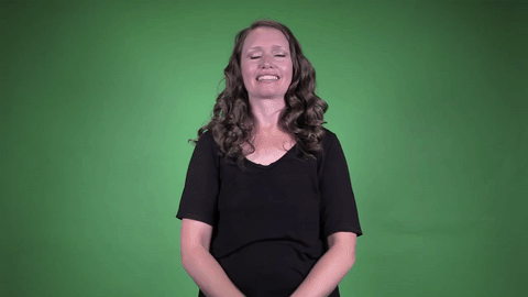 ASL sign for practice — animated demonstration
