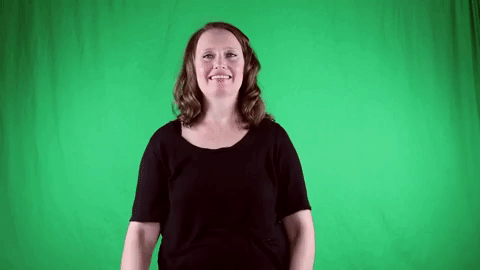 ASL sign for quiet — animated demonstration