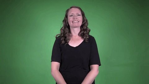 ASL sign for read — animated demonstration