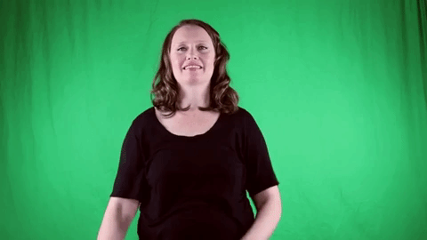 ASL sign for rock — animated demonstration