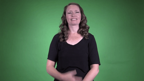 ASL sign for shirt — animated demonstration