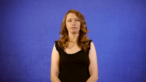 ASL sign for skiing — animated demonstration