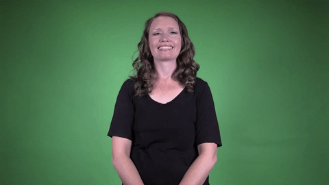 ASL sign for sleep — animated demonstration