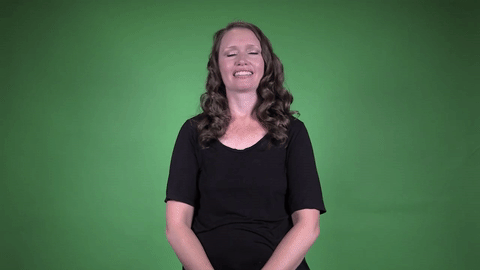 ASL sign for sometimes — animated demonstration