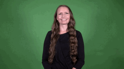 ASL sign for sun (primary form) — animated demonstration
