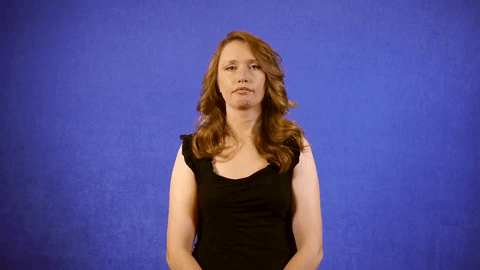 ASL sign for tell — animated demonstration