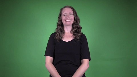 ASL sign for thanksgiving (primary form) — animated demonstration