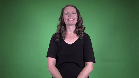 ASL sign for wall — animated demonstration