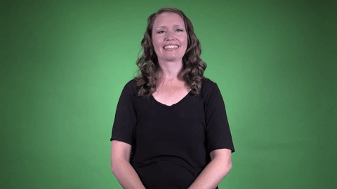 ASL sign for watch (primary form) — animated demonstration