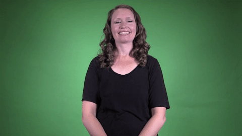 ASL sign for wear — animated demonstration