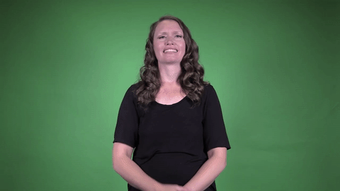 ASL sign for when — animated demonstration