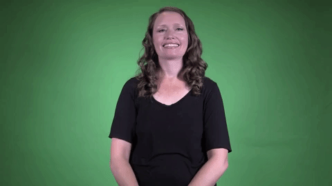 ASL sign for white — animated demonstration