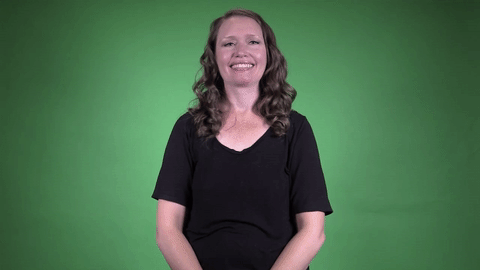 ASL sign for win — animated demonstration