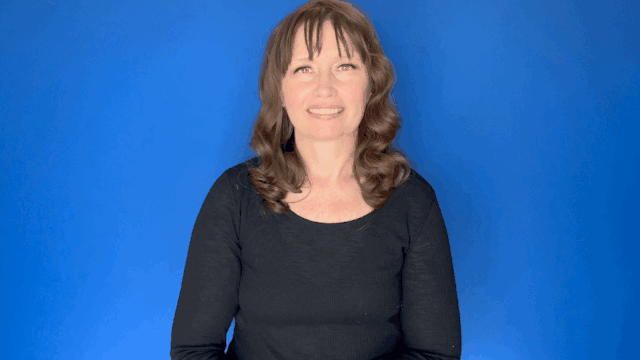 Sign for BRIGHT GOLD in ASL