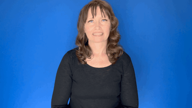 Sign for BRIGHT SILVER in ASL