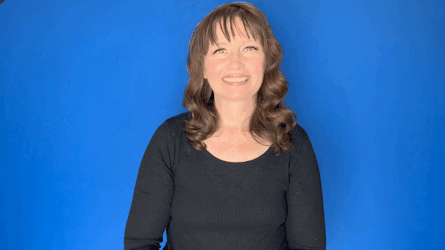 Sign for CLICK in ASL
