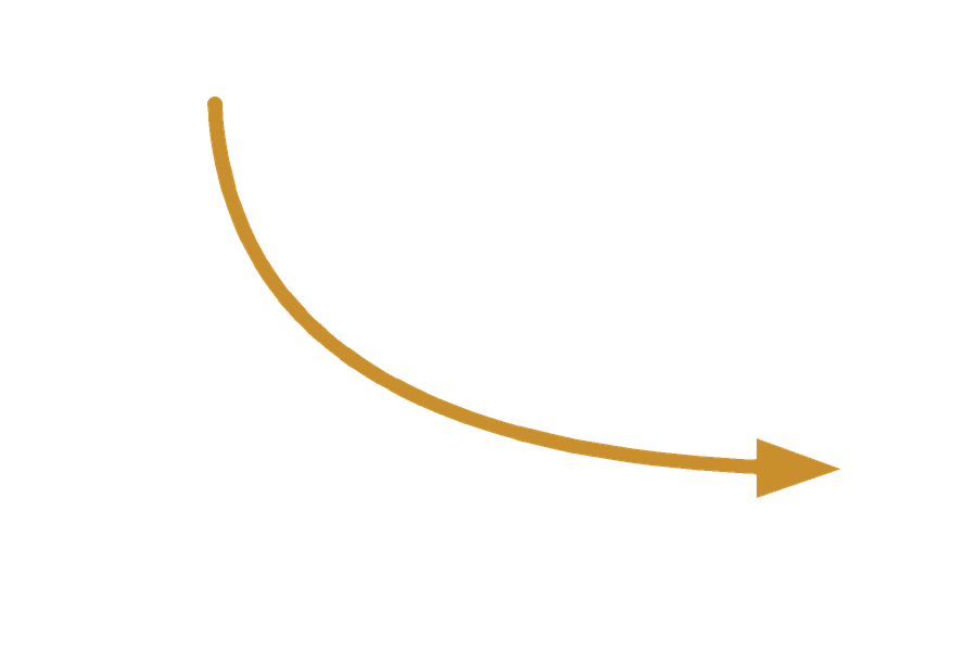 Change in direction mark