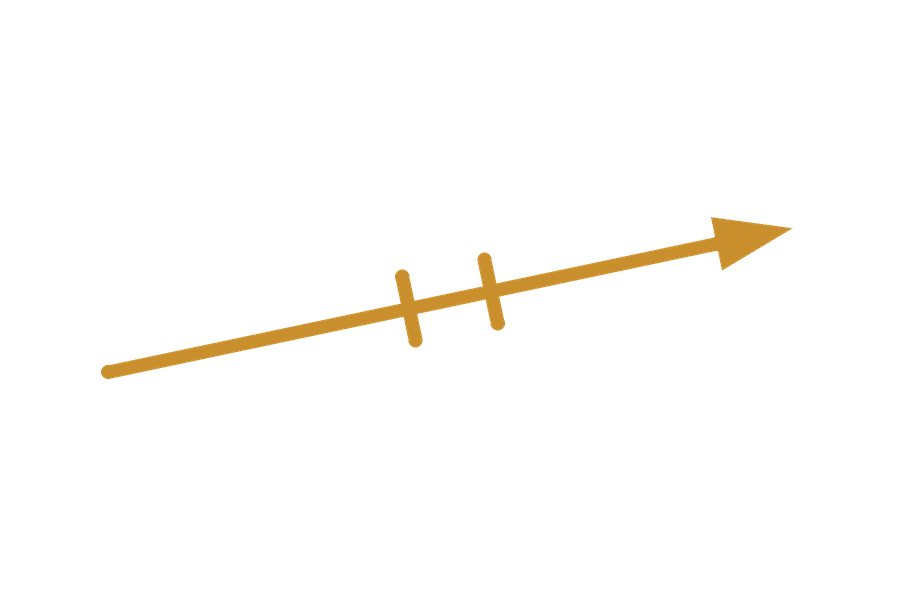 Double movement mark
