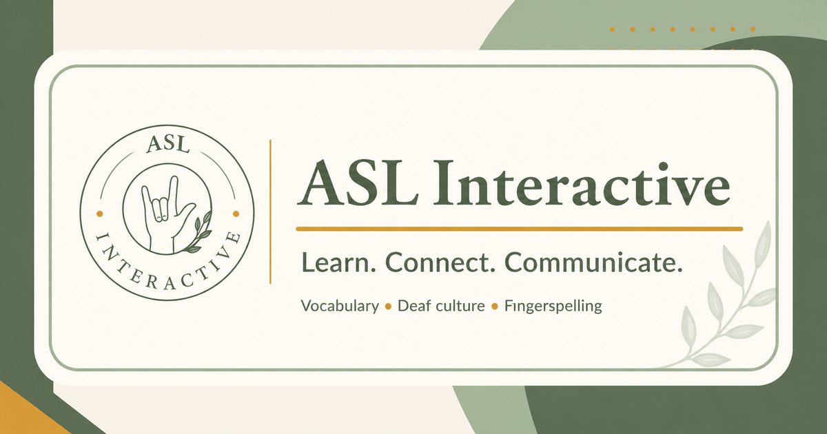 Learn ASL Online — Books, Text & Digital | ASL Interactive
